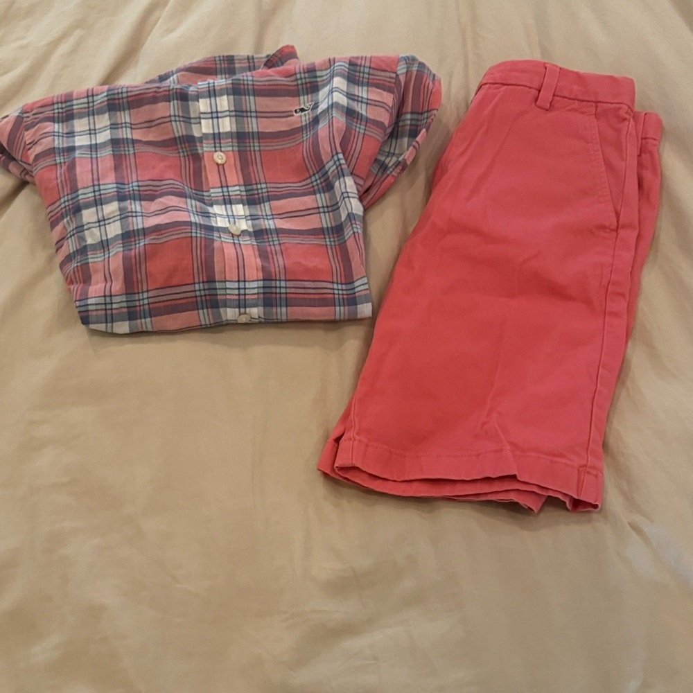 Vineyard Vines Coral and Red Apparel